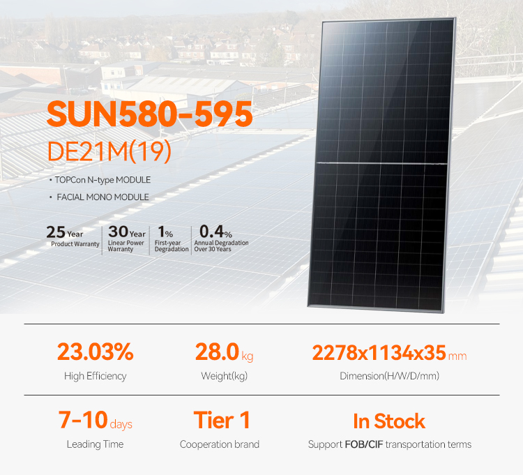 n type photovoltaic solar panels