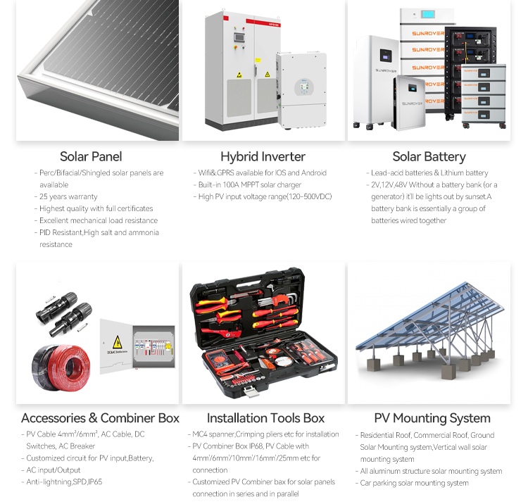 Hybrid system 15KW