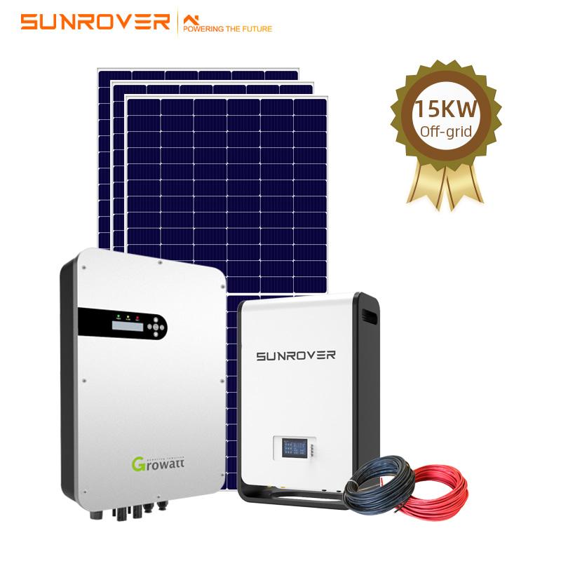 15KW Off-grid Solar Power System for Home Use with Battery