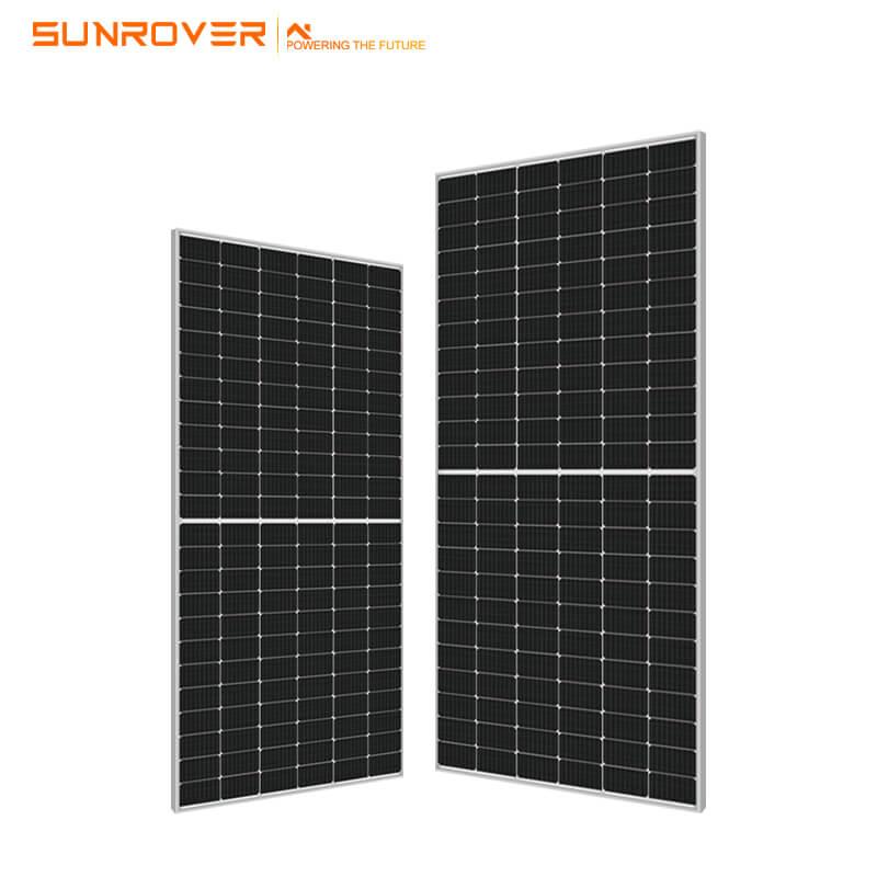 solar kit 600w panel solar bifacial teir 1 solar panel