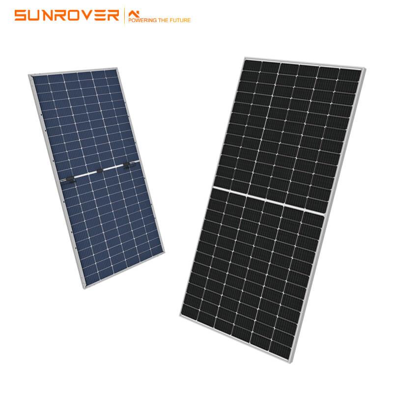 solar kit 600w panel solar bifacial teir 1 solar panel