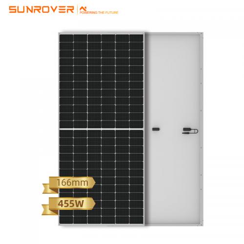 Stock 450w 455w solar cell solar panel