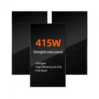 shingled 415w solar panels