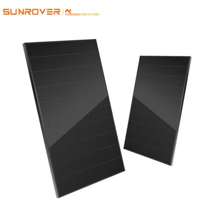 390w full black panel