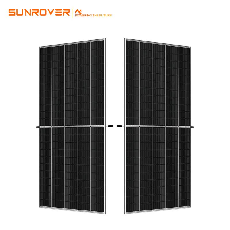 Half cut solar panels