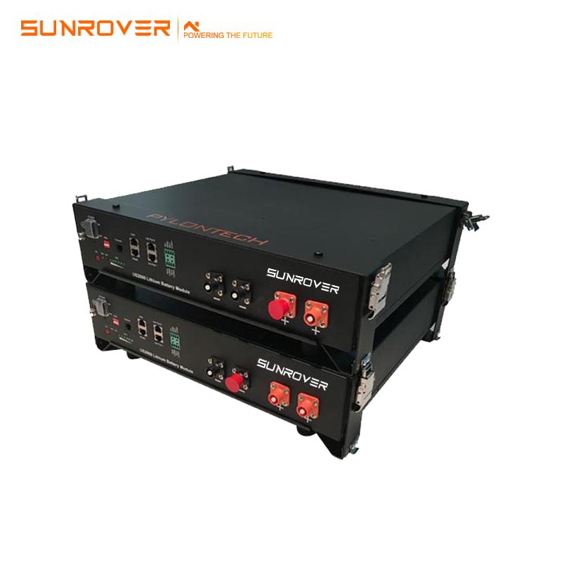 Rack mounted lithium battery