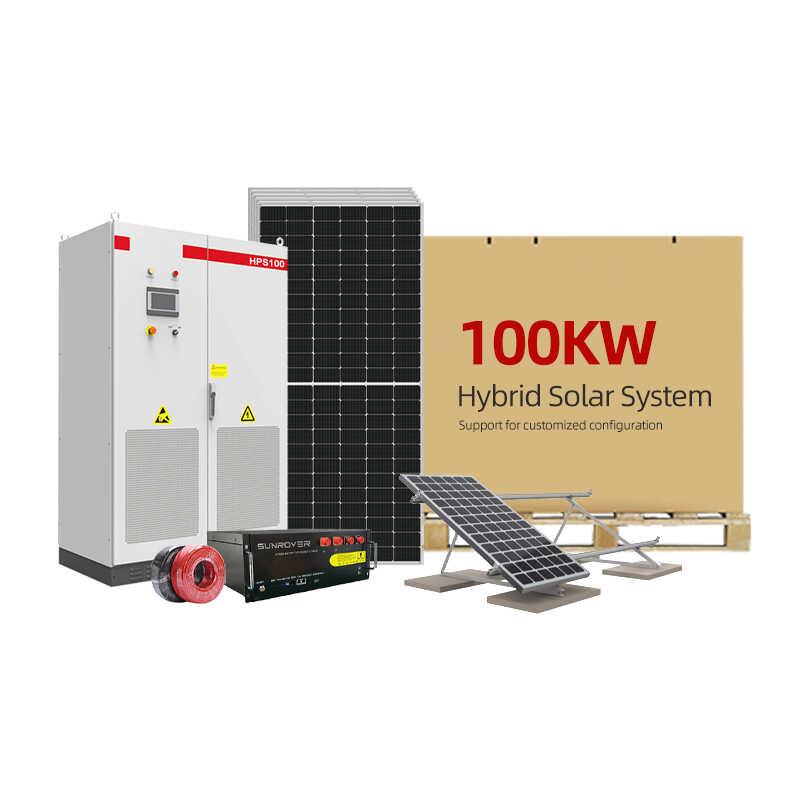 panel power system solar energy hybrid system