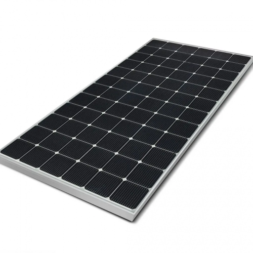 full black solar cell panel