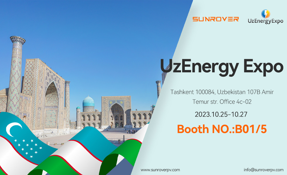 SUNROVER está a punto de participar en la UzEnergy Expo en Uzbekistán.