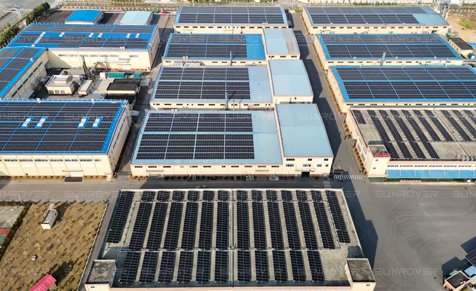 Proyecto fotovoltaico distribuido en azotea SUNROVER de 5,99 MW conectado con éxito a la red