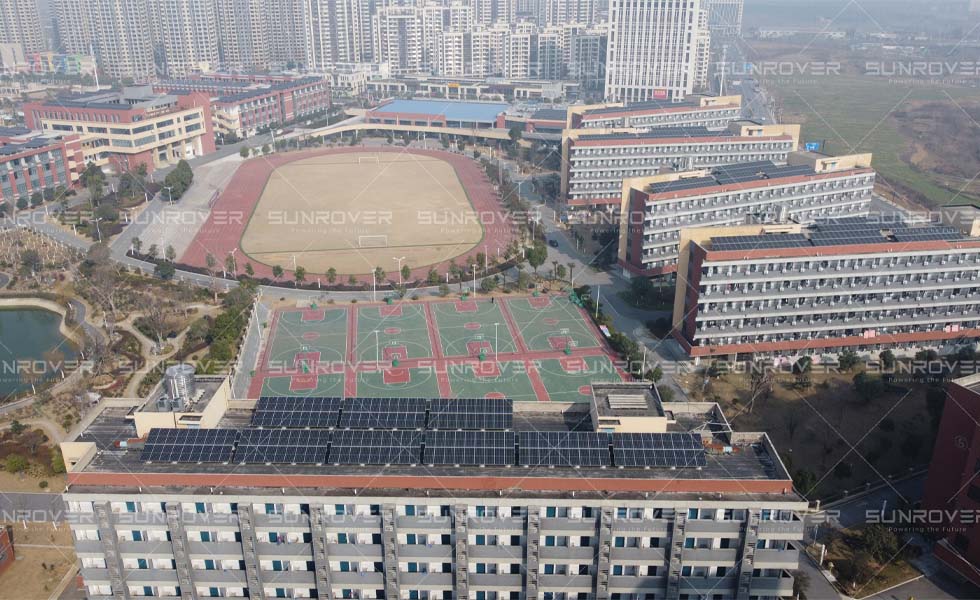 Se completó el proyecto de techo y marquesina fotovoltaica de 1,8 MW en Hefei, provincia de Anhui, China