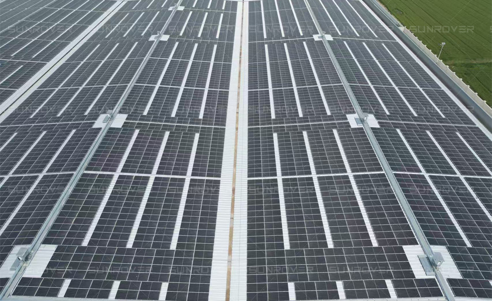 SUNROVER logra una rápida conexión a la red de un proyecto solar en azotea de 3,946 MW en Changzhou, demostrando su excelencia en ingeniería.
